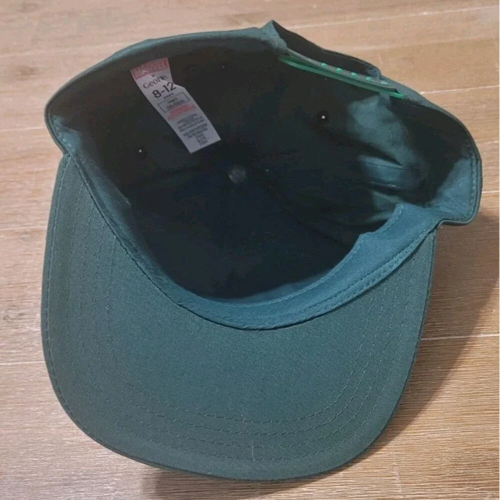 Marvel Comics The Incredible Hulk Hat Green 8-12 Yr Old Youth Cap Snapback